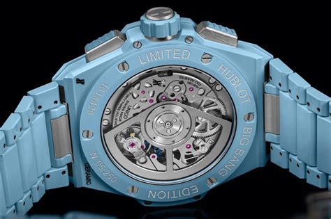 hublot blaues zifferblatt|Big Bang Integrated Blue Ceramic 42 mm .